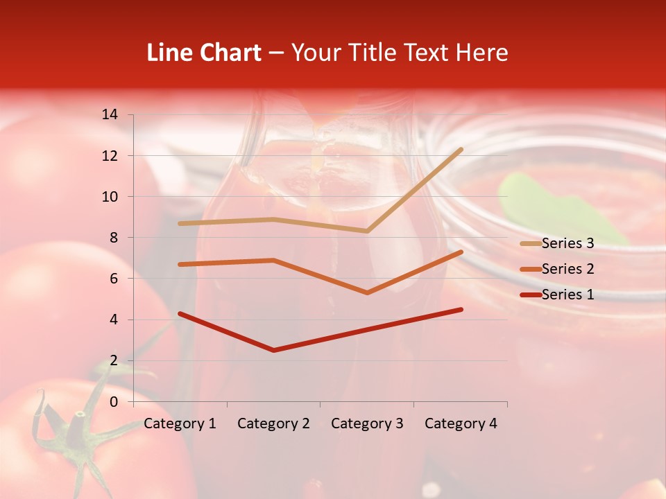 Flasche Tomate Dips PowerPoint Template