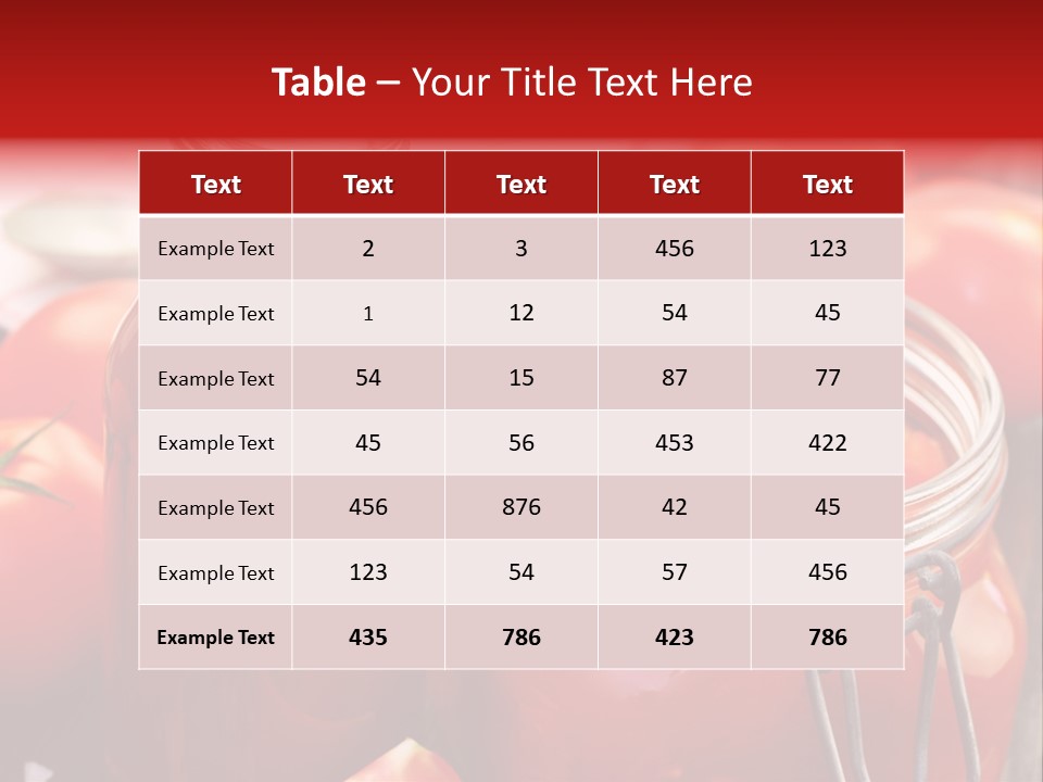 Restaurant Gew Paste PowerPoint Template