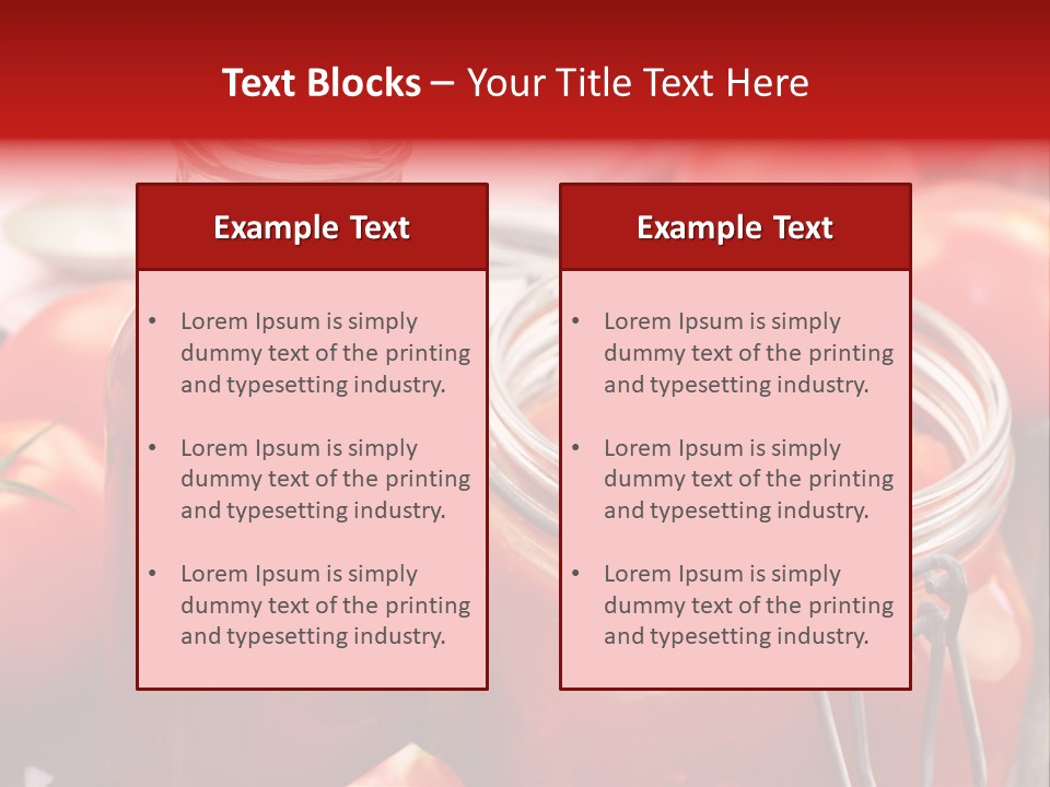 Restaurant Gew Paste PowerPoint Template