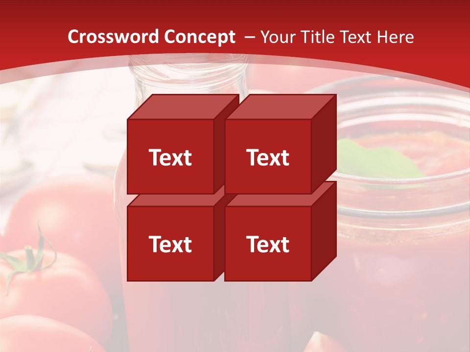 Konzentriert Dip Paste PowerPoint Template