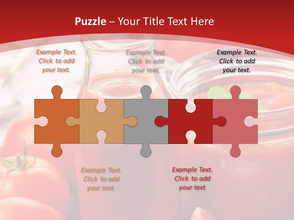 Konzentriert Dip Paste PowerPoint Template