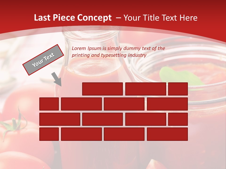 Konzentriert Dip Paste PowerPoint Template