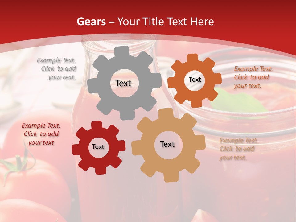 Konzentriert Dip Paste PowerPoint Template