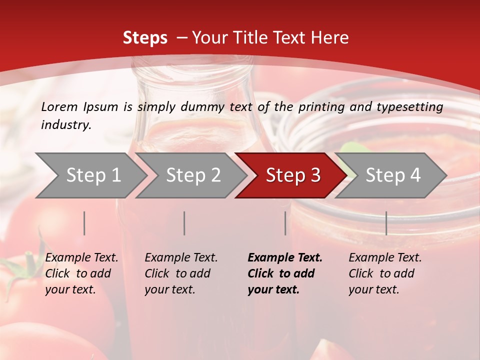 Konzentriert Dip Paste PowerPoint Template
