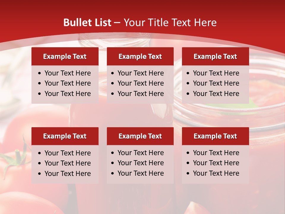 Konzentriert Dip Paste PowerPoint Template