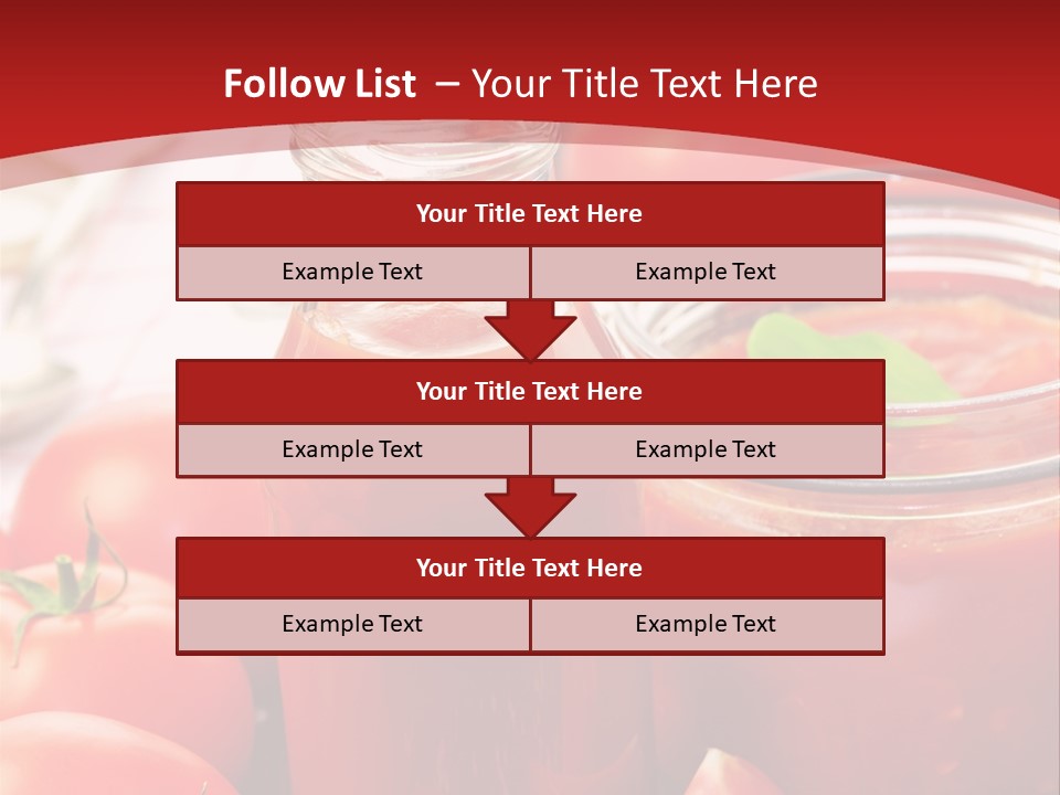 Konzentriert Dip Paste PowerPoint Template