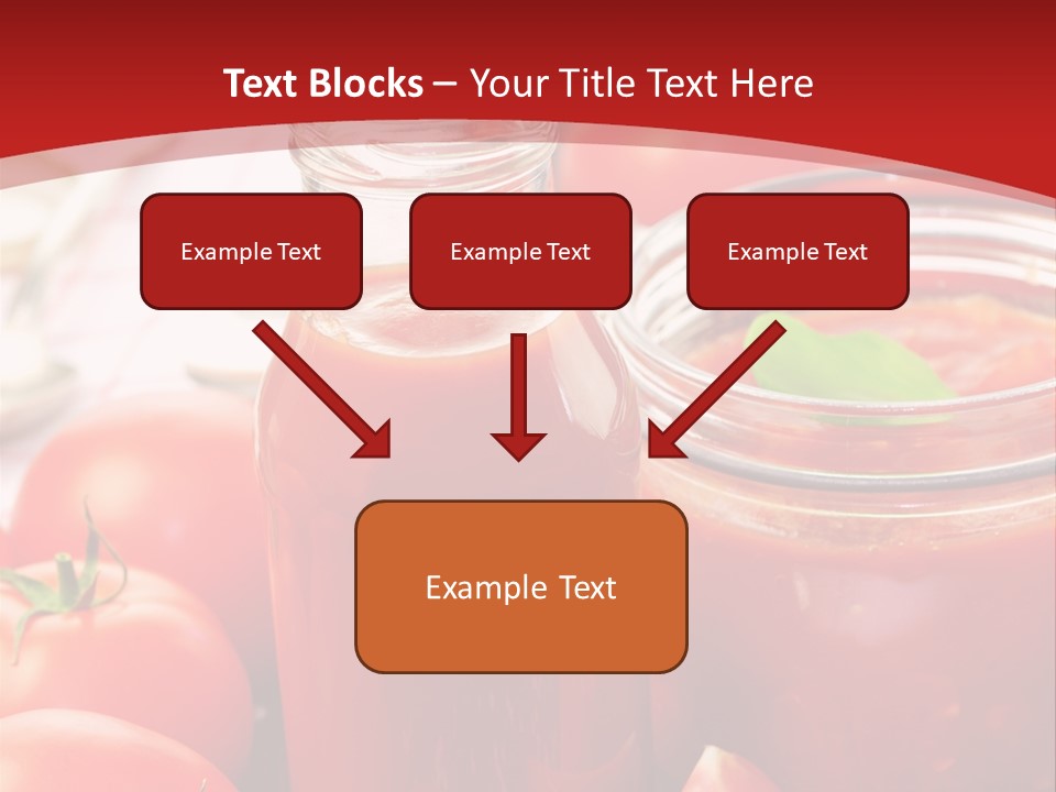 Konzentriert Dip Paste PowerPoint Template