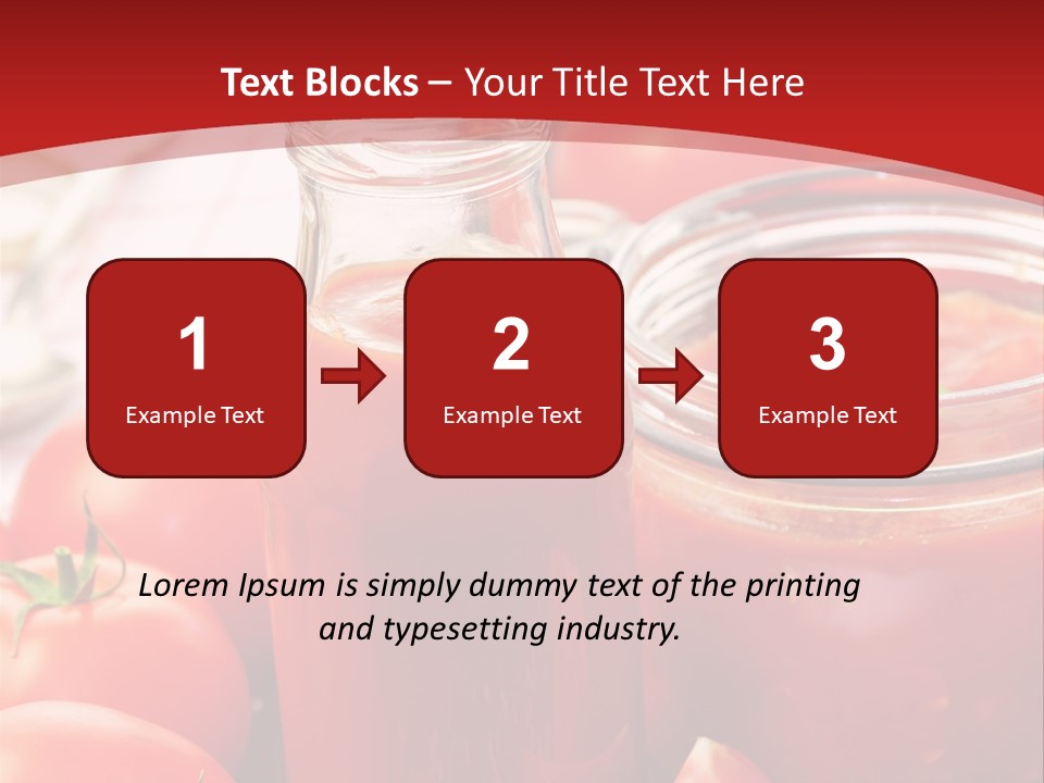 Konzentriert Dip Paste PowerPoint Template
