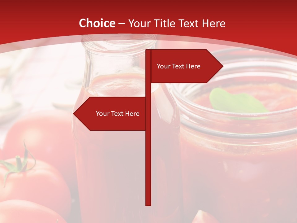 Konzentriert Dip Paste PowerPoint Template