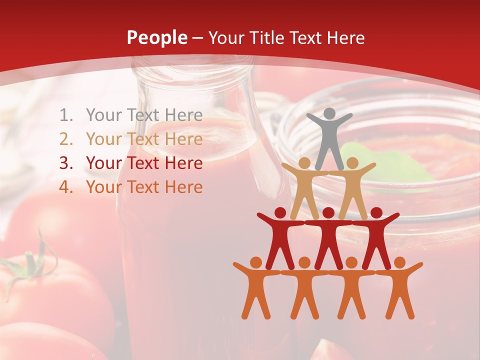 Konzentriert Dip Paste PowerPoint Template