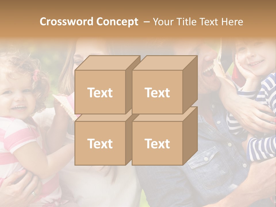 Indoor At Home Daughter PowerPoint Template