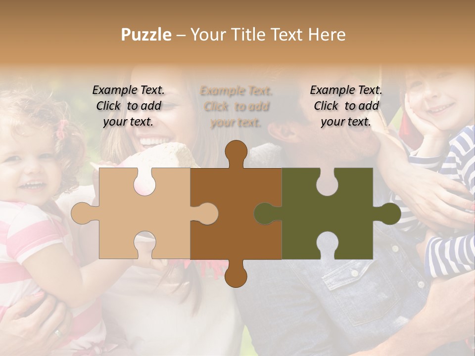 Indoor At Home Daughter PowerPoint Template