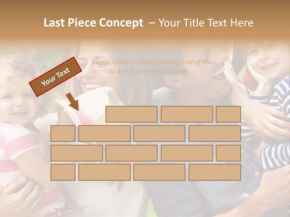 Indoor At Home Daughter PowerPoint Template