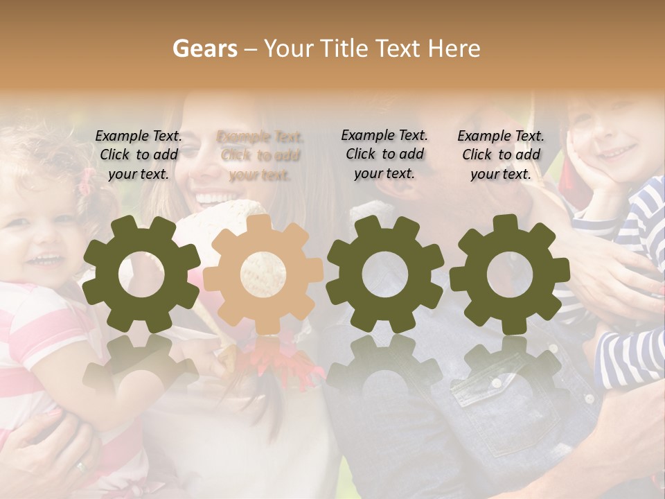 Indoor At Home Daughter PowerPoint Template