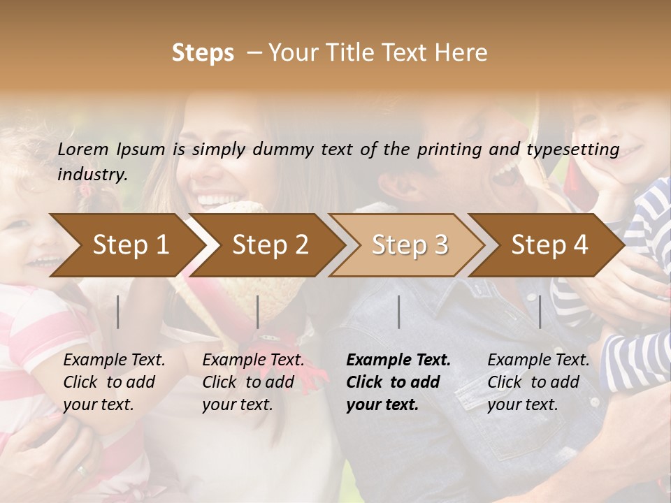 Indoor At Home Daughter PowerPoint Template