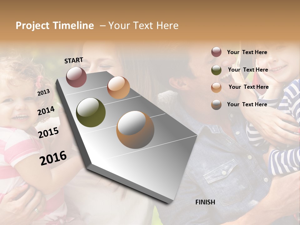 Indoor At Home Daughter PowerPoint Template