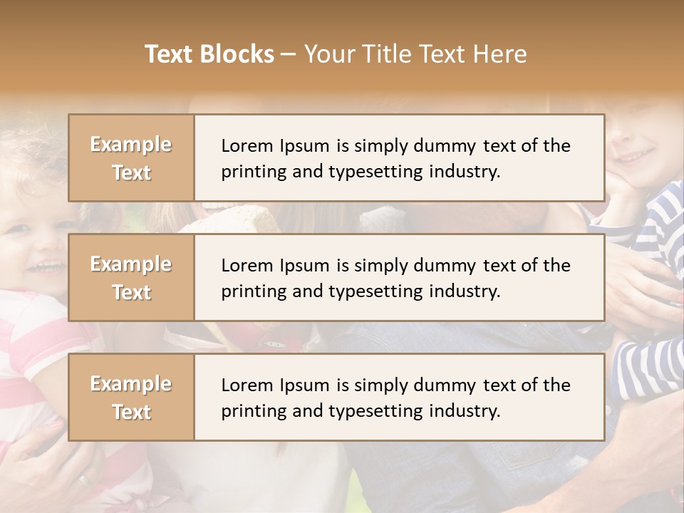 Indoor At Home Daughter PowerPoint Template