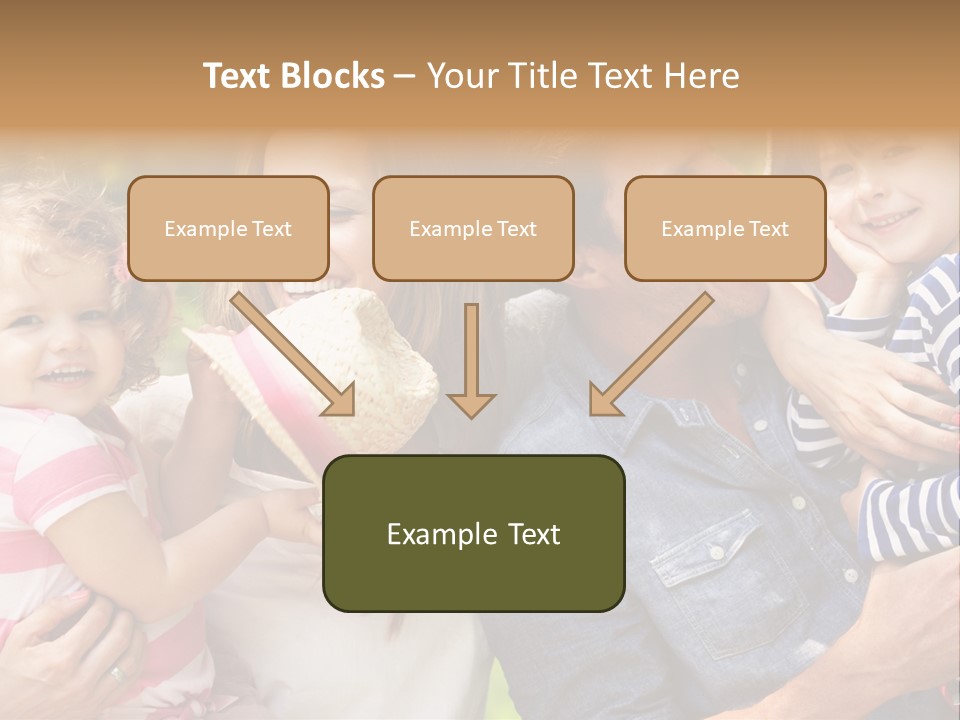 Indoor At Home Daughter PowerPoint Template