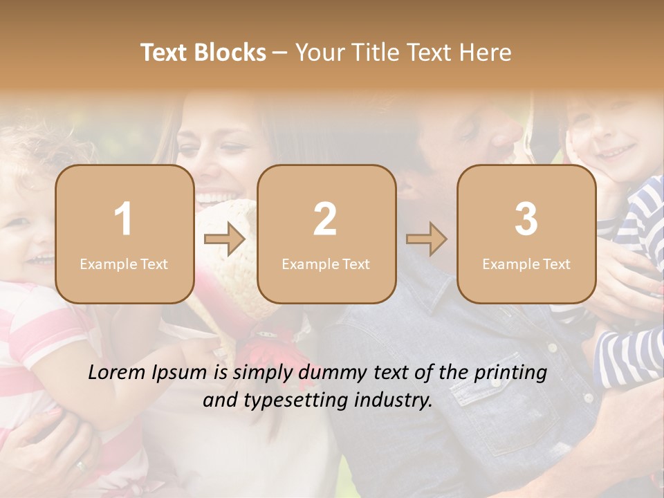 Indoor At Home Daughter PowerPoint Template