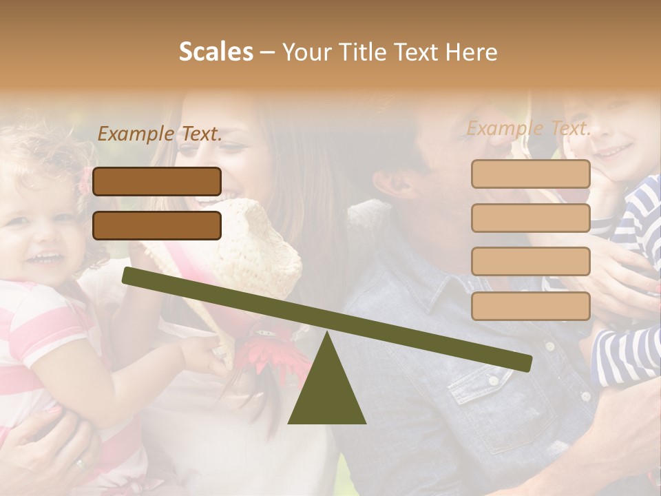 Indoor At Home Daughter PowerPoint Template