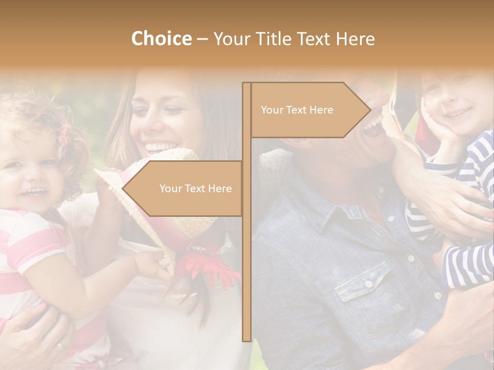 Indoor At Home Daughter PowerPoint Template