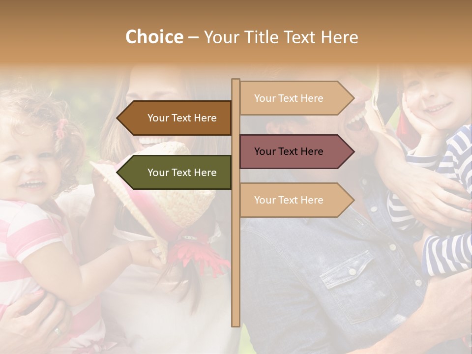 Indoor At Home Daughter PowerPoint Template