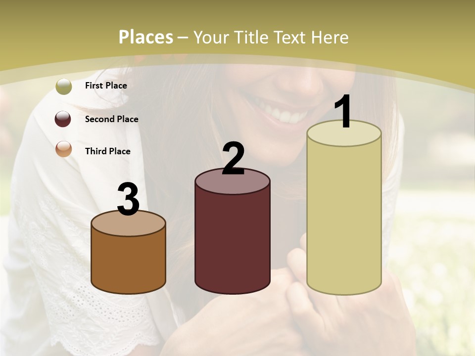 Beautiful Vertical Fashion PowerPoint Template