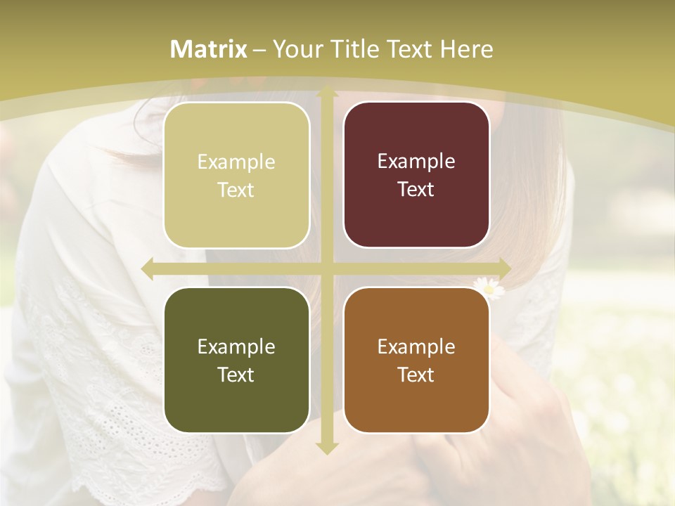 Beautiful Vertical Fashion PowerPoint Template