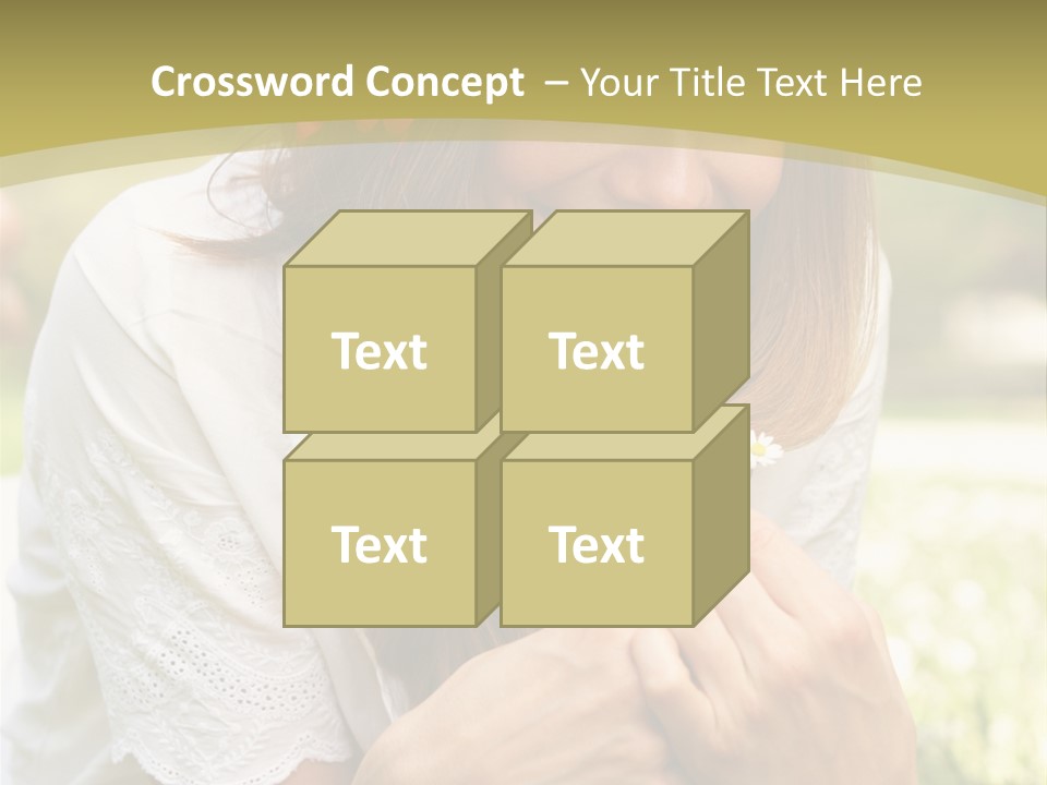 Beautiful Vertical Fashion PowerPoint Template