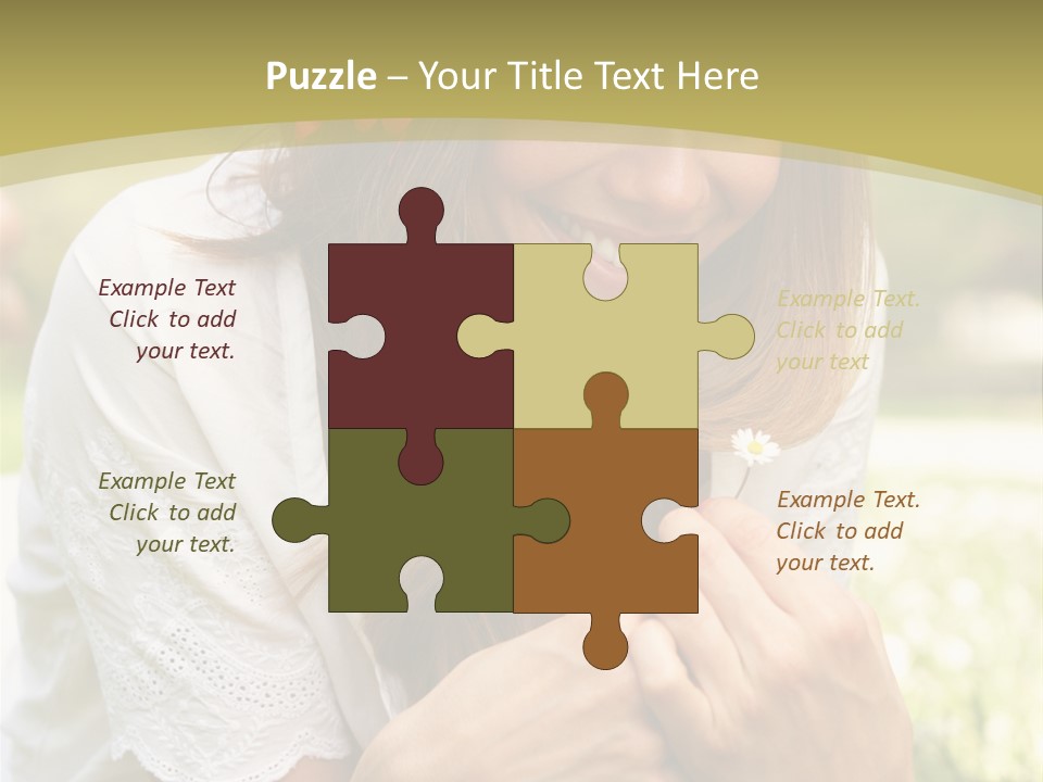 Beautiful Vertical Fashion PowerPoint Template