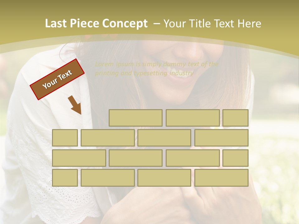 Beautiful Vertical Fashion PowerPoint Template