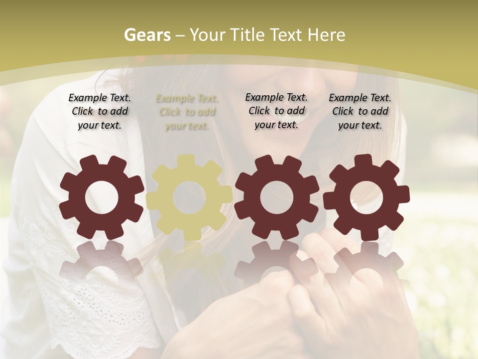 Beautiful Vertical Fashion PowerPoint Template