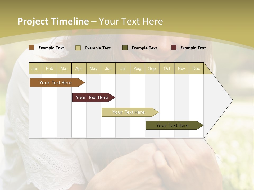 Beautiful Vertical Fashion PowerPoint Template