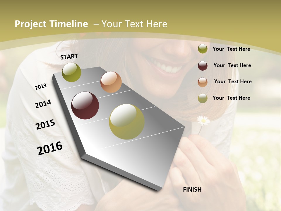 Beautiful Vertical Fashion PowerPoint Template