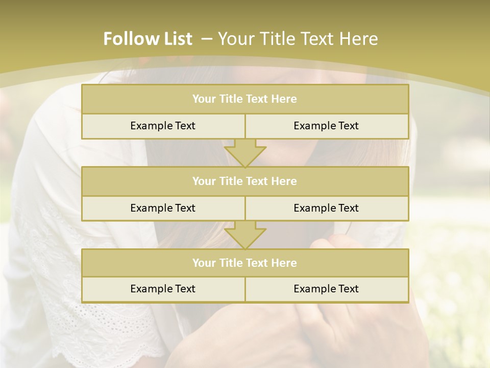 Beautiful Vertical Fashion PowerPoint Template