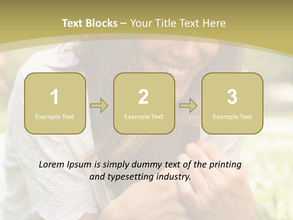 Beautiful Vertical Fashion PowerPoint Template