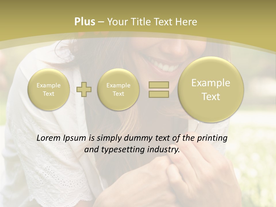 Beautiful Vertical Fashion PowerPoint Template