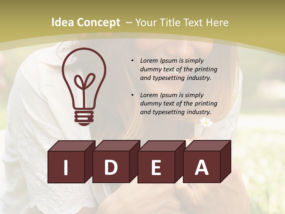 Beautiful Vertical Fashion PowerPoint Template