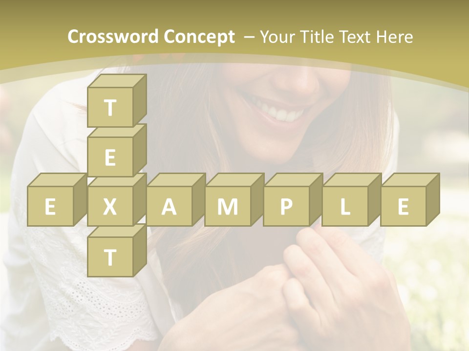 Beautiful Vertical Fashion PowerPoint Template