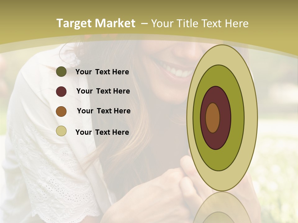 Beautiful Vertical Fashion PowerPoint Template