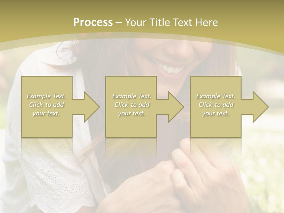 Beautiful Vertical Fashion PowerPoint Template