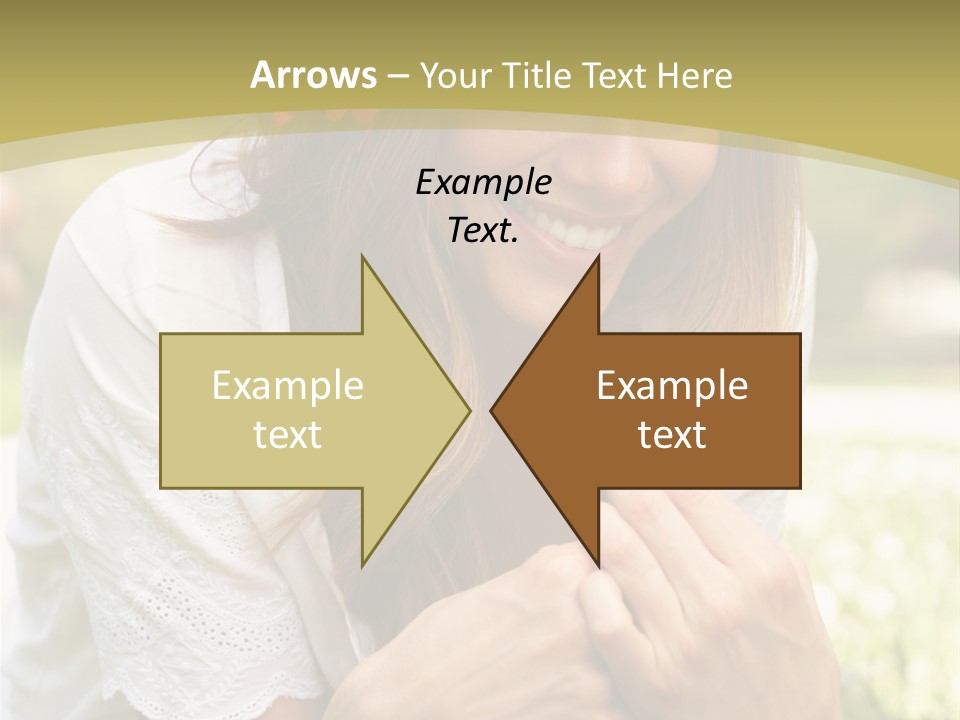 Beautiful Vertical Fashion PowerPoint Template