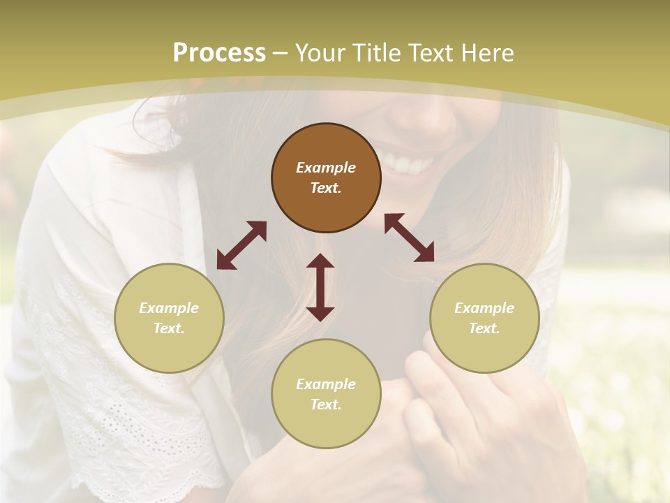 Beautiful Vertical Fashion PowerPoint Template