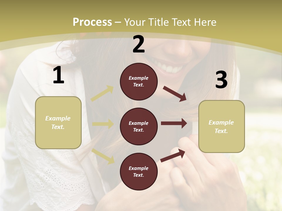 Beautiful Vertical Fashion PowerPoint Template