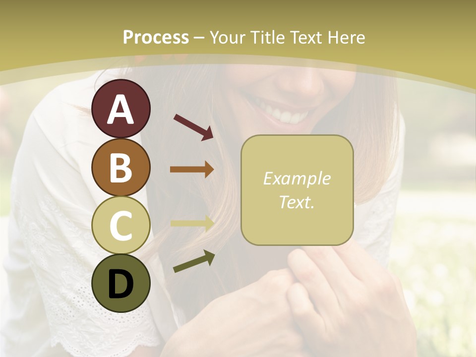 Beautiful Vertical Fashion PowerPoint Template