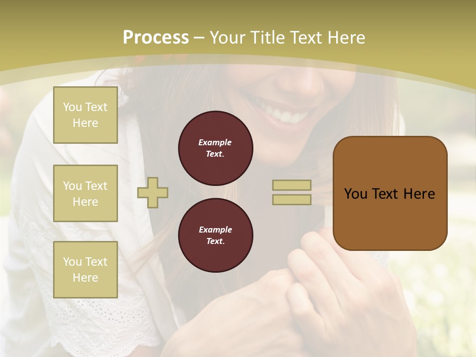 Beautiful Vertical Fashion PowerPoint Template