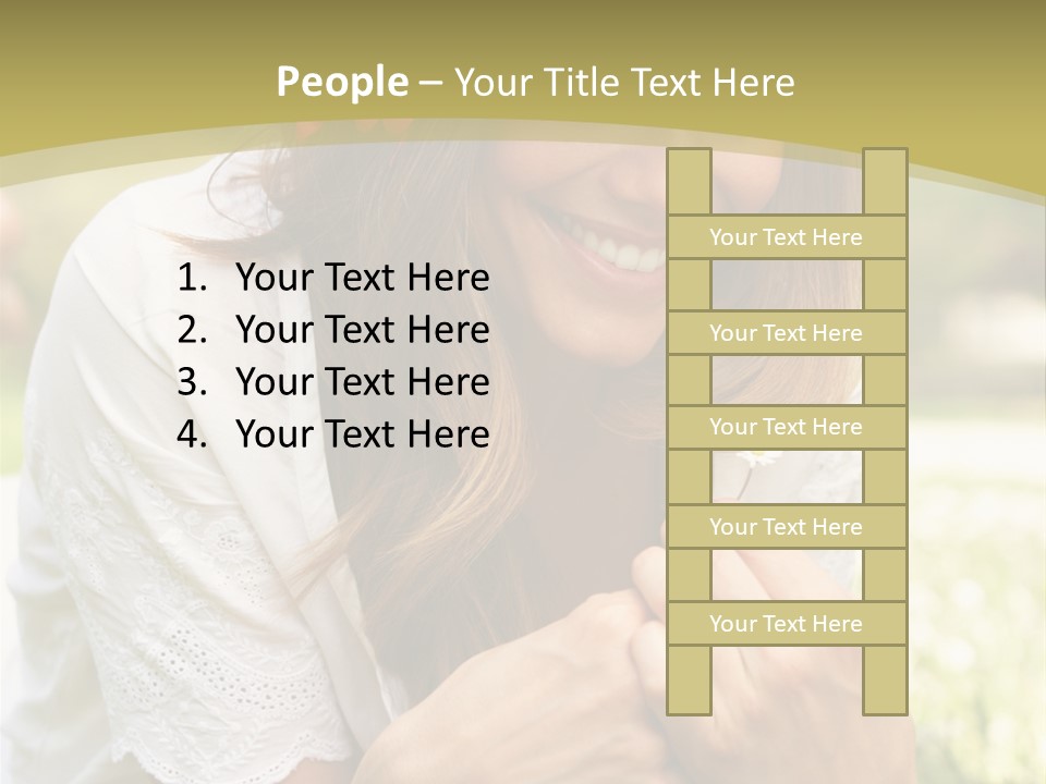 Beautiful Vertical Fashion PowerPoint Template