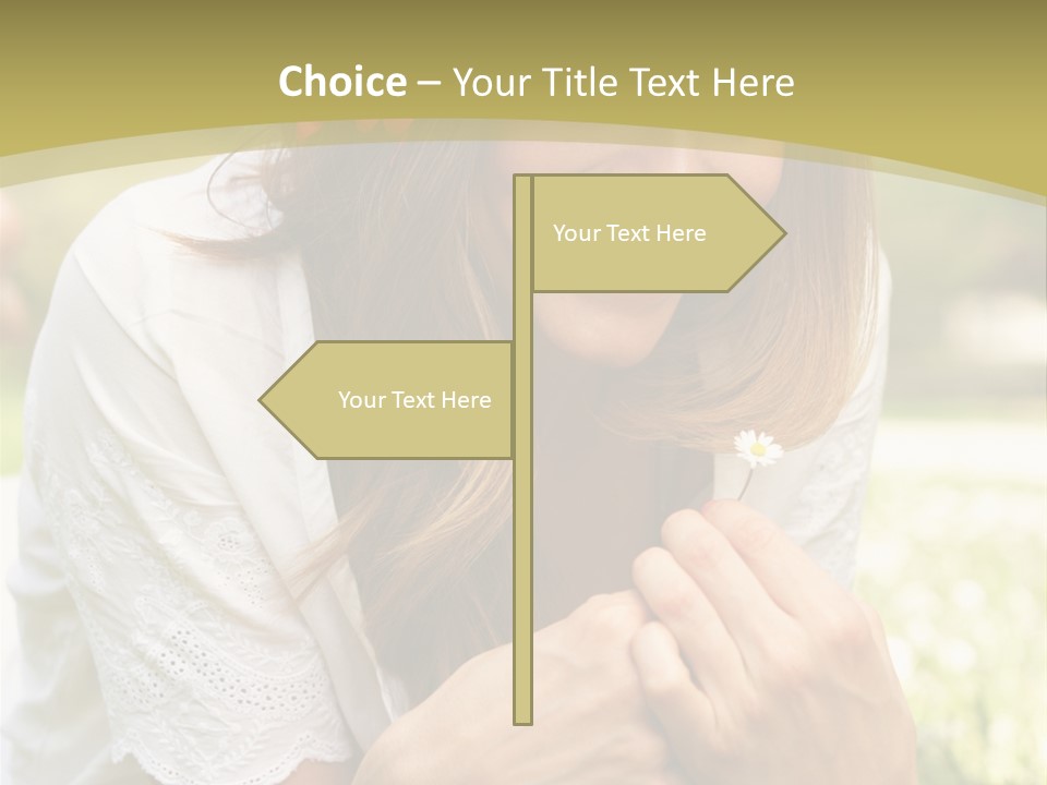 Beautiful Vertical Fashion PowerPoint Template