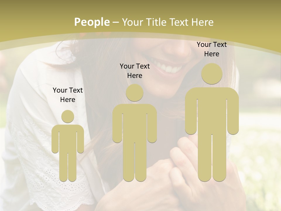 Beautiful Vertical Fashion PowerPoint Template