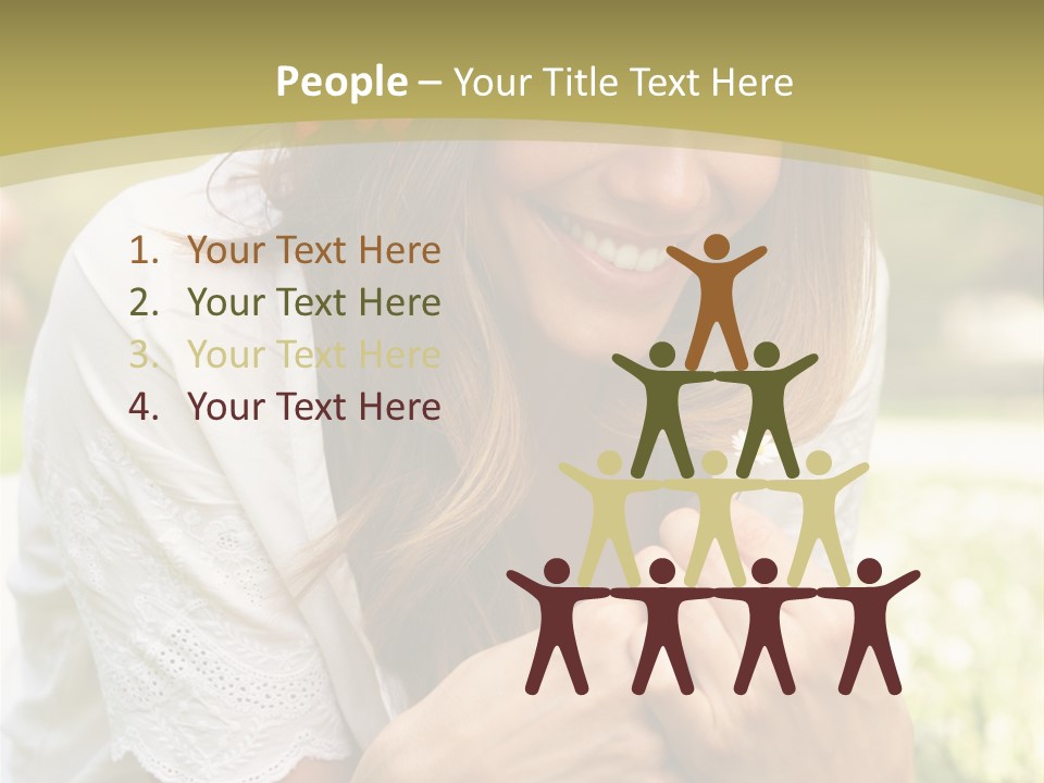 Beautiful Vertical Fashion PowerPoint Template